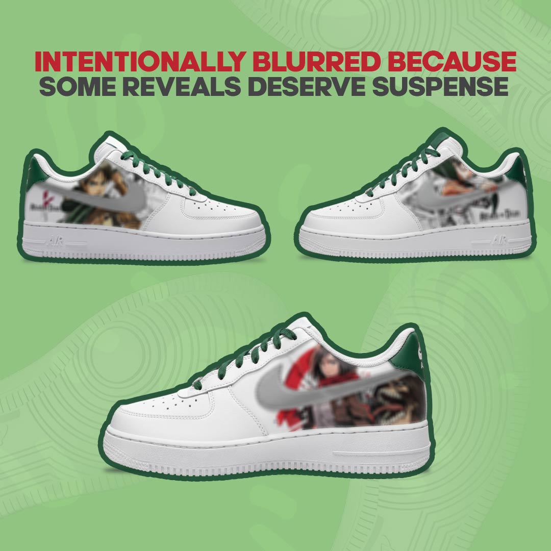 Nike Air Force 1 X Attack on Titan