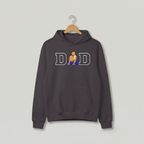 Customized Cozy Oversized Hoodie for DAD with Center Design