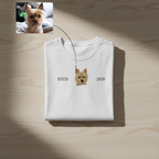 Customized Pet ESTD Embroidered T Shirt – The Perfect Gift for Pet Lovers