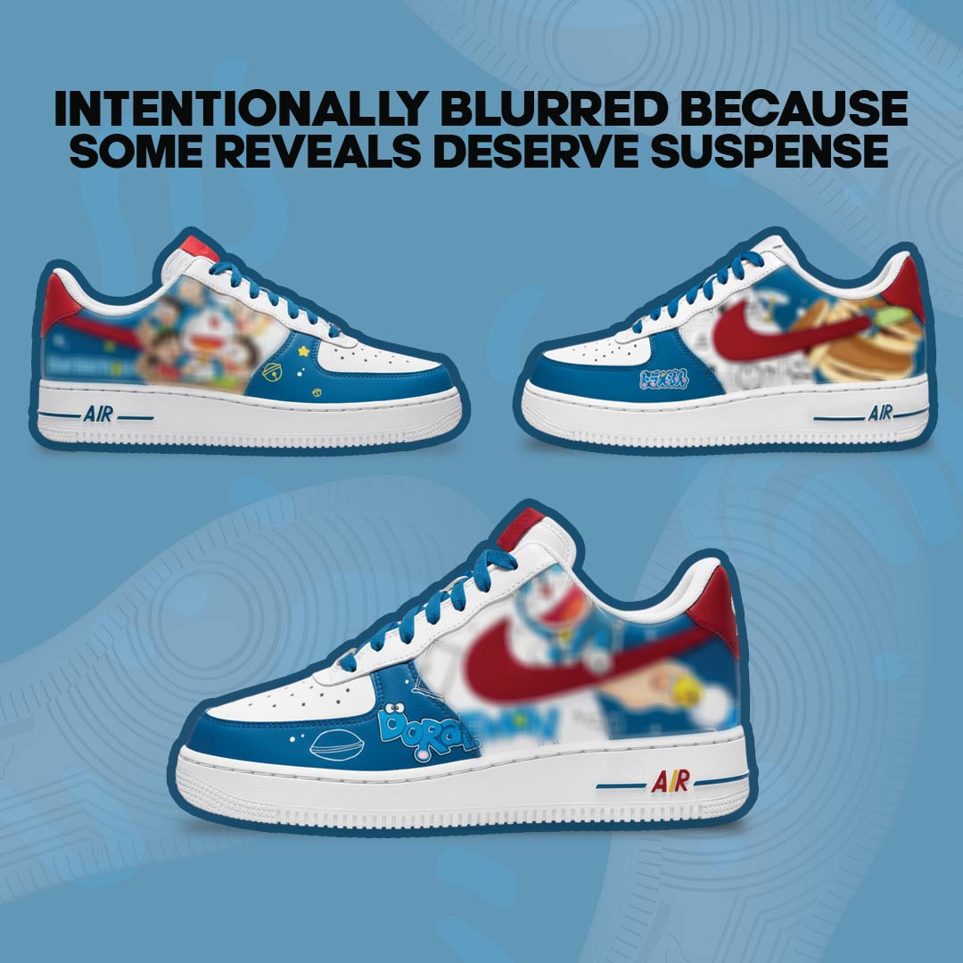 Nike Air Force 1 X Doraemon