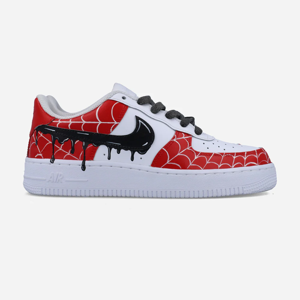 Air Force 1 Red Spider Web