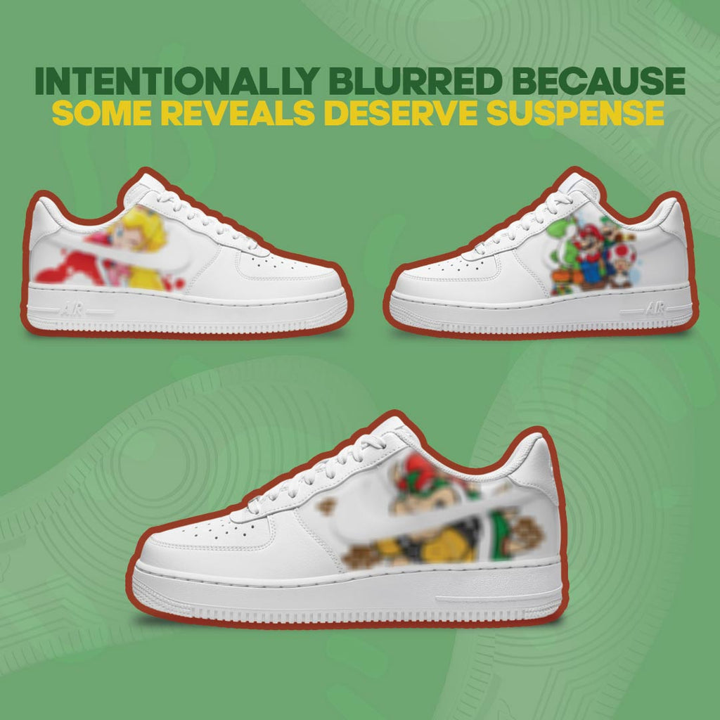 Nike Air Force 1 X Super Mario Bros