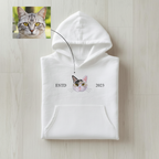 Customized Pet ESTD Embroidered Oversized Hoodie – The Perfect Gift for Pet Lovers