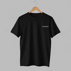 Customized Oversized T Shirts with Embroidered Left Side Text Only Design