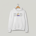 Customized Cozy Oversized Hoodie for DAD with Center Design